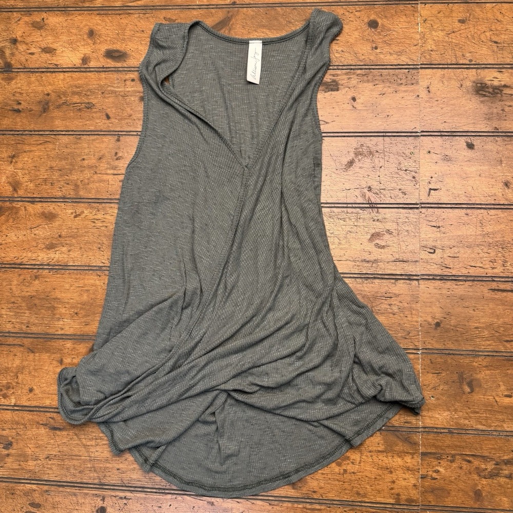 Allison Joy XSmall Tank Top‎ Olive Green Sleeveless Blouse
